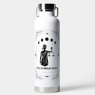 Bouteille D'eau Avocate de la Justice Féminine Tarot Personnalisab