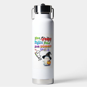 Bouteille D'eau Ayez des nuits flippantes remplies de friandises d