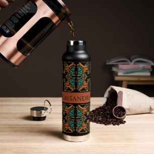 Bouteille D'eau Aztec Mandala personnalisé