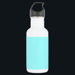 Bouteille D'eau Baby Blue Color Customisé Designer<br><div class="desc">Baby Blue Color Customisé Designer</div>