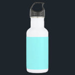 Bouteille D'eau Baby Blue Color Customisé Designer<br><div class="desc">Baby Blue Color Customisé Designer</div>