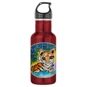 Bouteille D'eau Baby Tiger "Art by Kids"