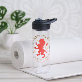 Bouteille D'eau Badge de la Fierté de la maison de lion rouge GRYF