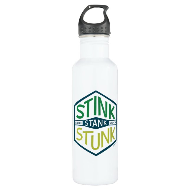 Bouteille D'eau Badge Stink Stank Stunk (Devant)