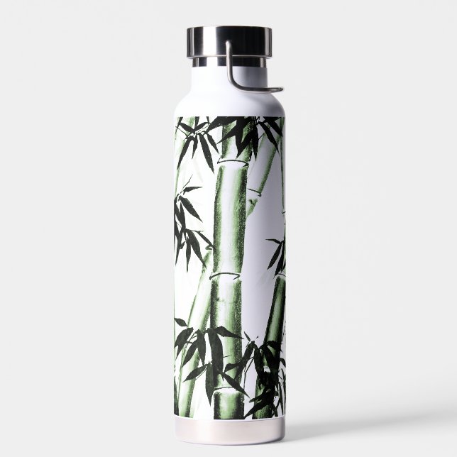 Bouteille D'eau Bambou Chinese Art - un - vert (Gauche)