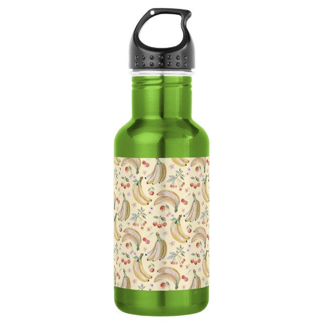 Bouteille D'eau Bananes pour Cerises (Devant)