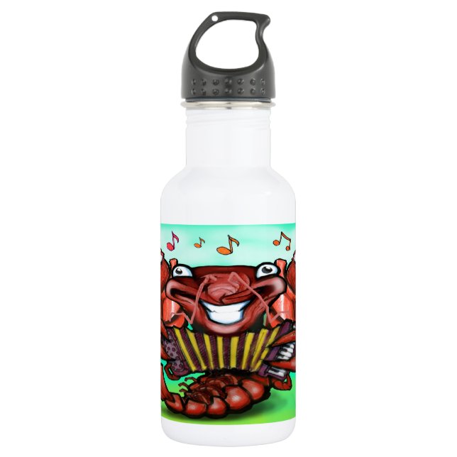 Bouteille D'eau Bande de langoustes (Devant)
