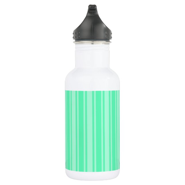 Bouteille D'eau Bandes de bonbons vertes à la menthe (Droite)