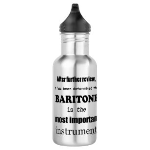 Bouteille D'eau Baritone instrument le plus important