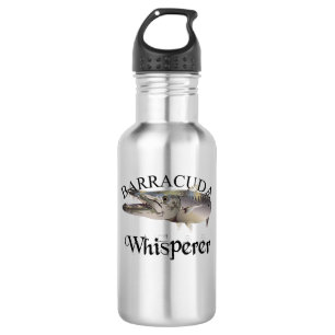 Bouteille D'eau Barracuda Whisperer de couleur claire