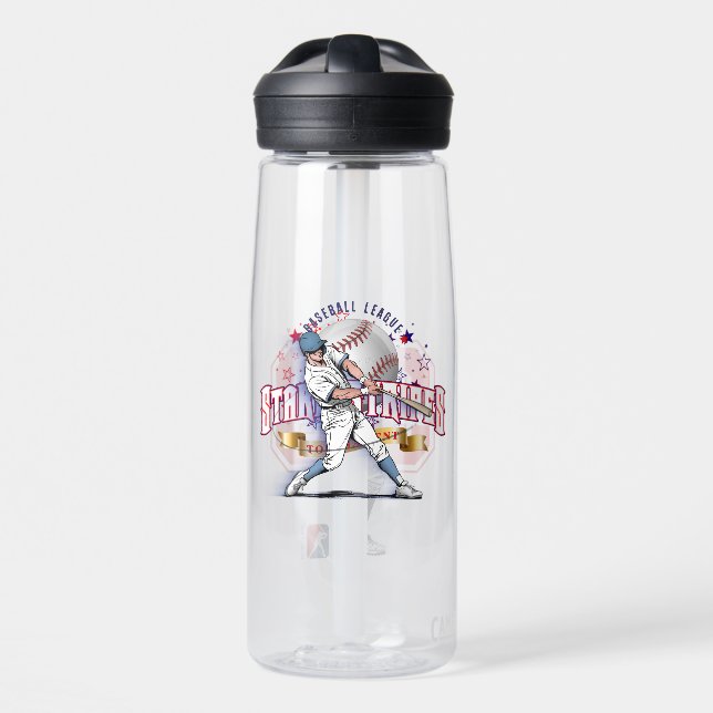 Bouteille D'eau Baseball Stars & Stripes | 25oz (Avant)