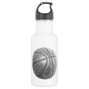 Bouteille D'eau Basket-ball avec effet crayon