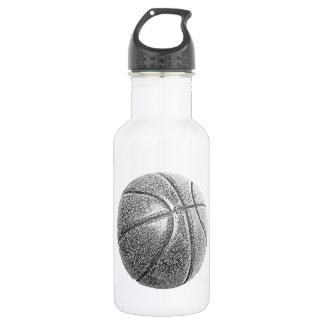 Bouteille D'eau Basket-ball avec effet crayon