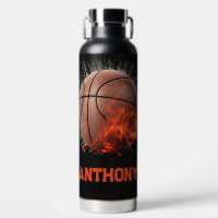 Basket flamboyant avec nom