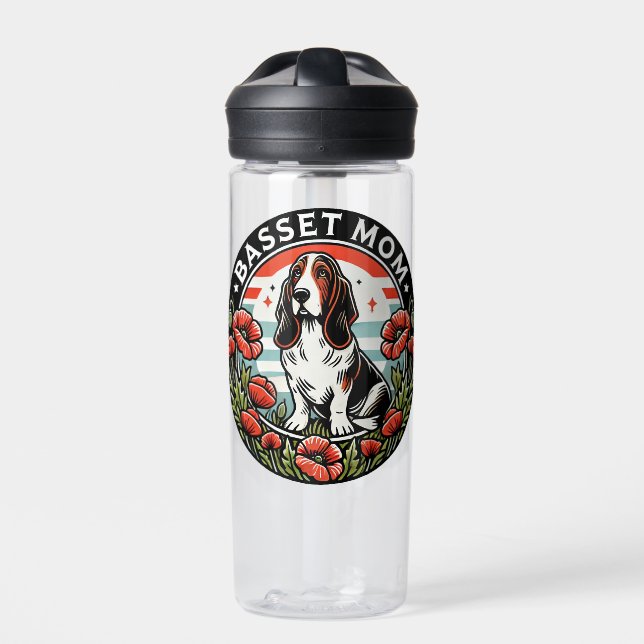 Bouteille D'eau Basset Mom                                         (Extérieur)