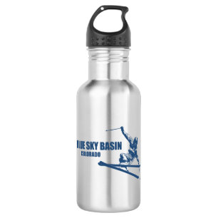 Bouteille D'eau Bassin Blue Sky Colorado Skier