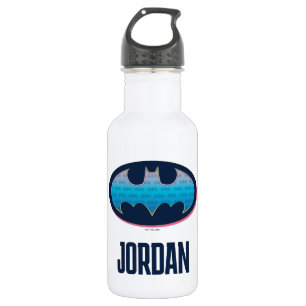 Bouteille D'eau Batman Logo Pink Polka Dot
