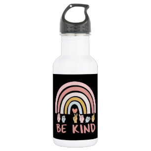 Bouteille D'eau Be Kind ASL III - Langue des Signes Américaine