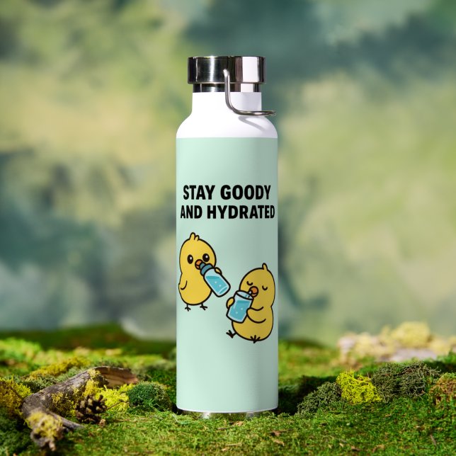 Bouteille D'eau Beak & Bonk RESTEZ EN FORME ET HYDRA Té (Extérieur (pivotée))