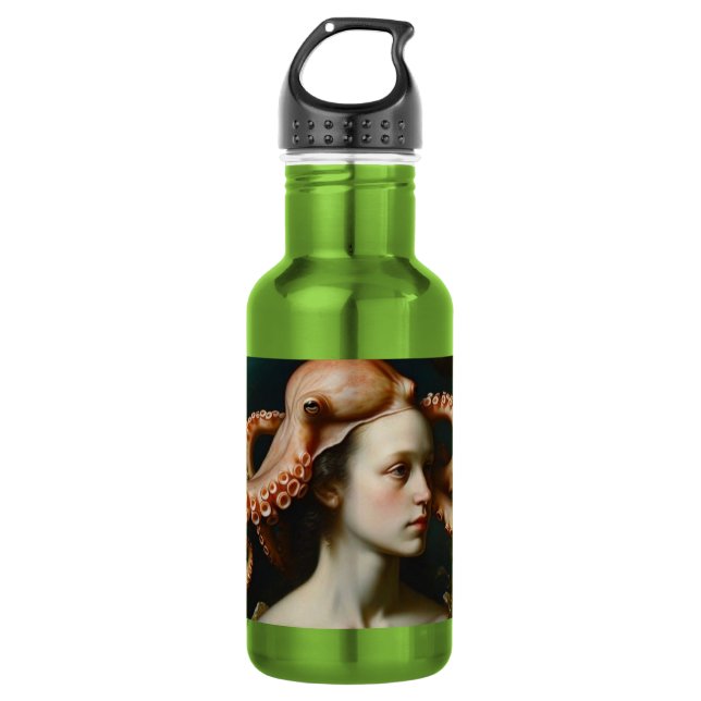 Bouteille D'eau Beauté de Poulpe Éloquent (Devant)