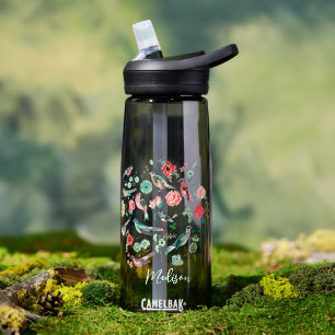 Bouteille D'eau Beaux Floraux Motif botanique