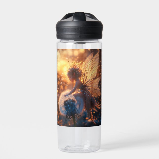 Bouteille D'eau Belle fée solaire avec Dandelion (Extérieur)