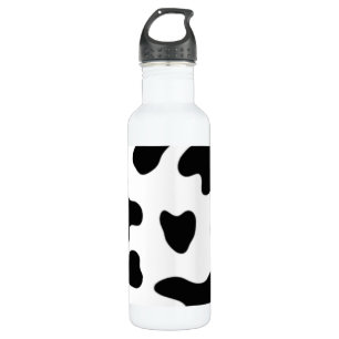 Bouteille D'eau Belle vache noire et blanche