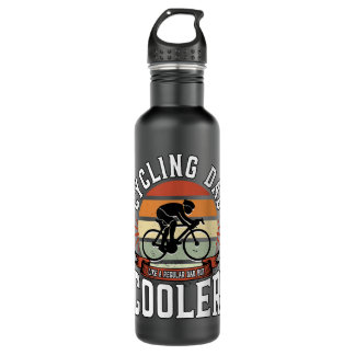 Bouteille D'eau Bicycle Dad Cycling Bike Father Day Gift