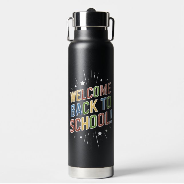 Bouteille D'eau Bienvenue à l'école Professeur Premier jour d'écol (Salle de sport)
