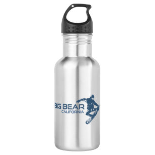 Bouteille D'eau Big Bear Mountain Resort Californie Snowboardeur