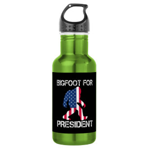 Bouteille D'eau Bigfoot pour président drôle Bigfoot