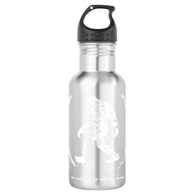 Bouteille D'eau Bigfoot Sasquatch Yeti Croire (Devant)