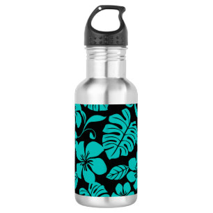 BOUTEILLE D'EAU BIKINI ROSE (NOIR/TURQUOISE)