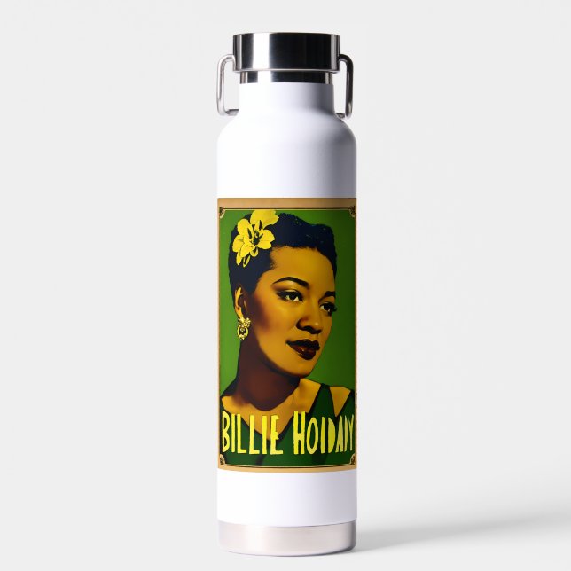 Bouteille D'eau Billie Holiday (Avant)