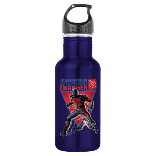 Bouteille D'eau Black Adam   Graphique de caractères de masher Ato