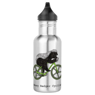 Bouteille D'eau Blaireau à vélo