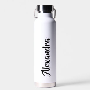 Bouteille D'eau Blanc Personnalisé Blanc Personnalisé Acier Inoxyd