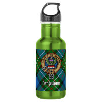 Blason du clan Ferguson sur tartan