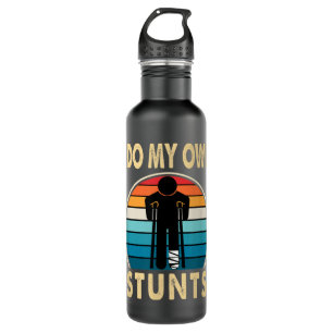 Bouteille D'eau Blessure Jambe cassée Ankle Genou Drôle Se Bien Bi