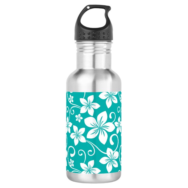 BOUTEILLE D'EAU BLUE HAWAII (TURQUOISE) (Devant)