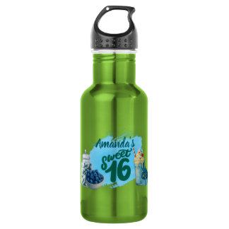 Bouteille D'eau Blue Sweet Sixteen Water Bottle