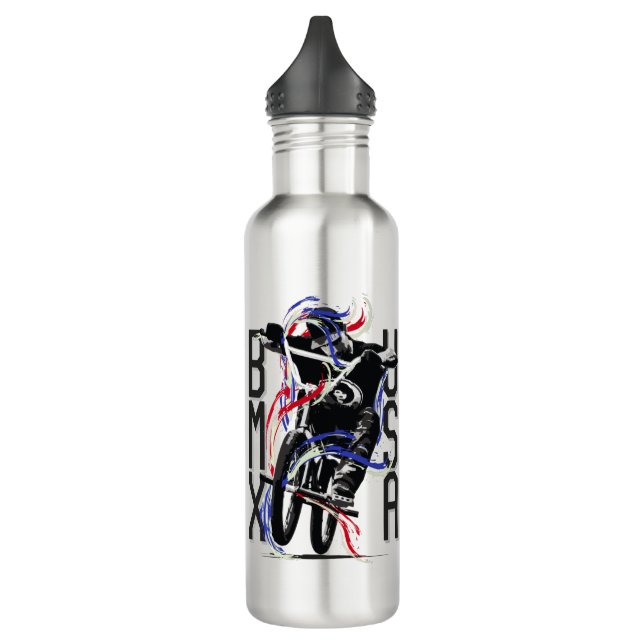 Bouteille D'eau BMX USA Amérique (Gauche)