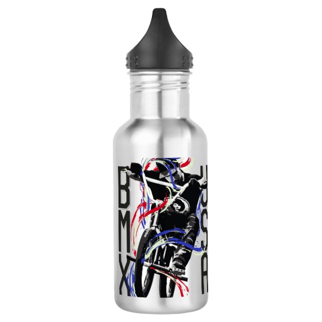 Bouteille D'eau BMX USA Amérique (Gauche)