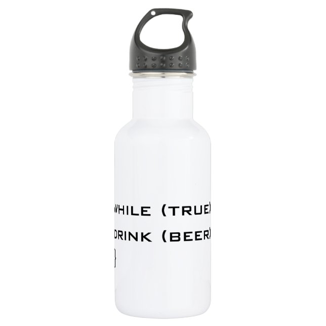 Bouteille D'eau Boire de la bière (Devant)