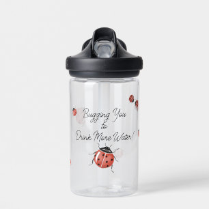 Bouteille D'eau Boire plus d'eau Ladybug