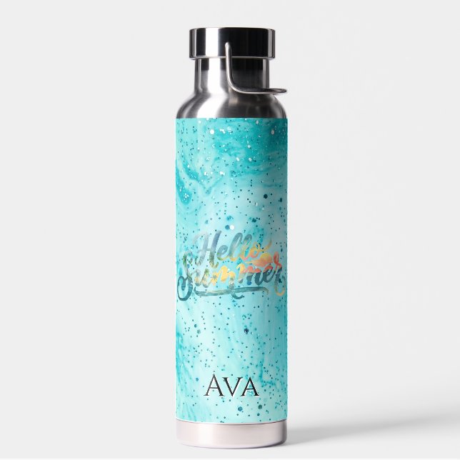 Bouteille D'eau Bonjour l'été (Gauche)
