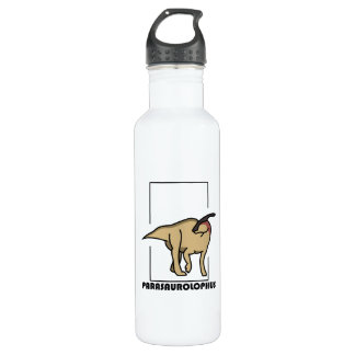 Bouteille D'eau Botella de agua diseño dinosaurio Parasaurolophus