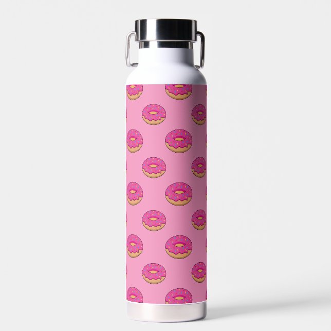 Bouteille D'eau Bouillie de fraises avec des arrosages (Avant)