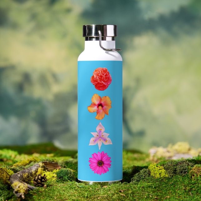 Bouteille d'eau Bouquet (Extérieur (pivotée))