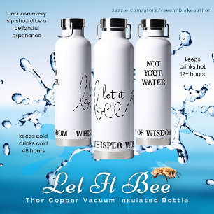 Bouteille D'eau "Bouteille isotherme en cuivre 'Let It Bee' Thor"